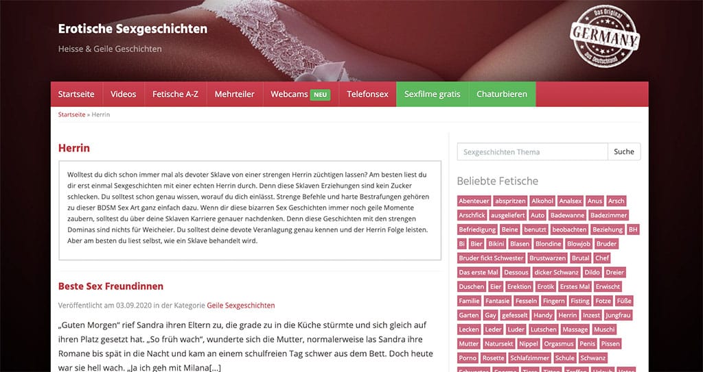 Deutsche Sexgeschichtn Lesen Gratis Pornos und Sexfilme Hier Anschauen